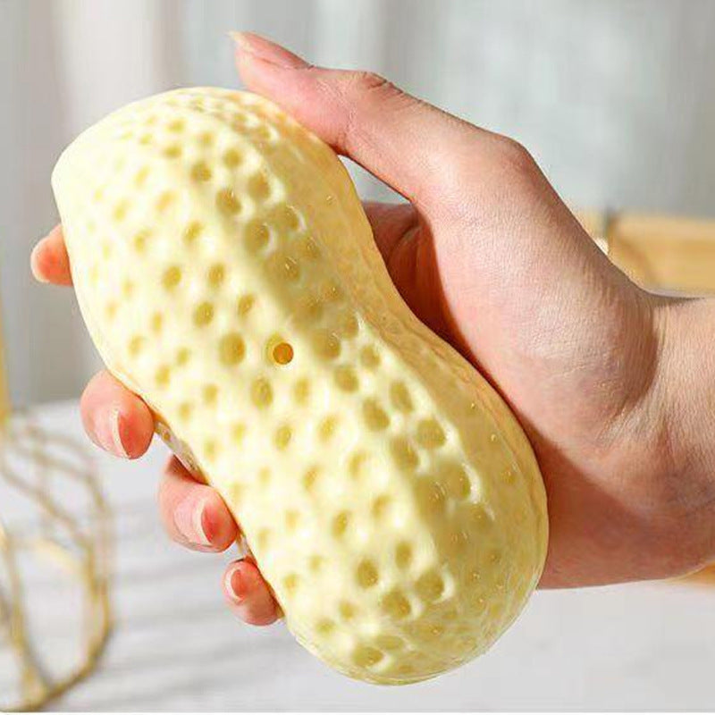 Dog Chewing Toy Simulation Peanut Squeaking