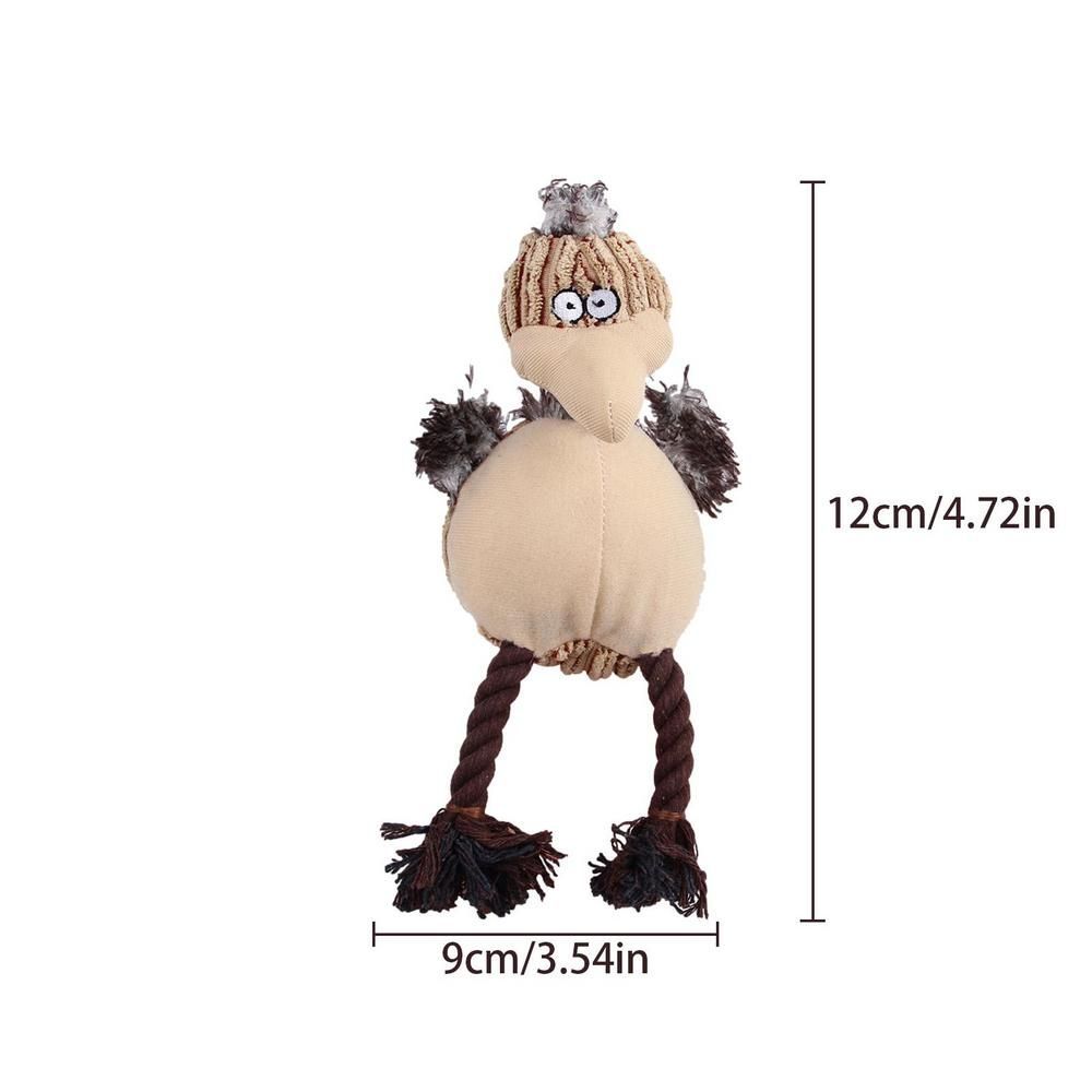 Stuffless Plush Toys For Aggressive Chewers Dog