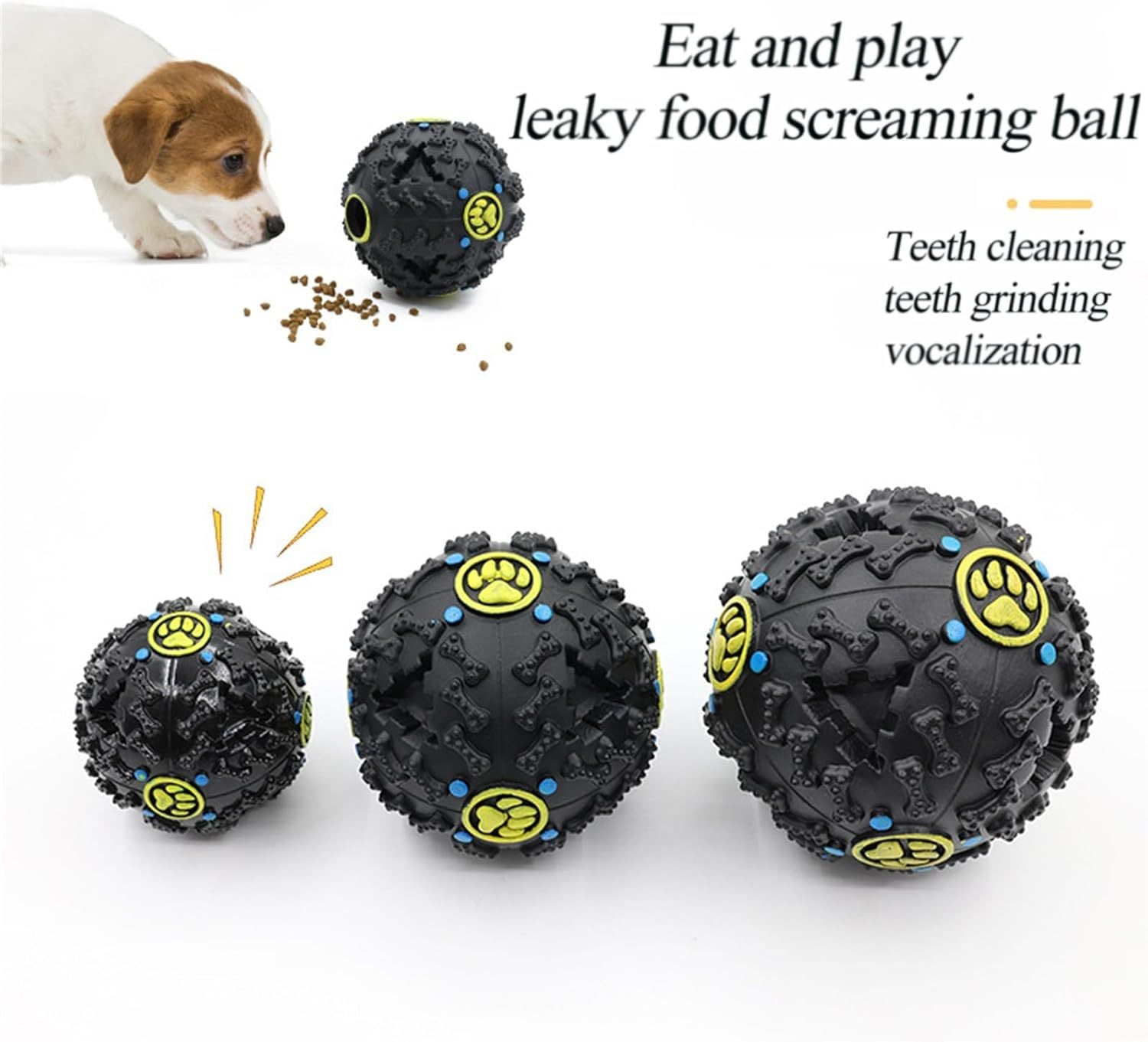 Food Ball Bite Resistant Toy Puzzle