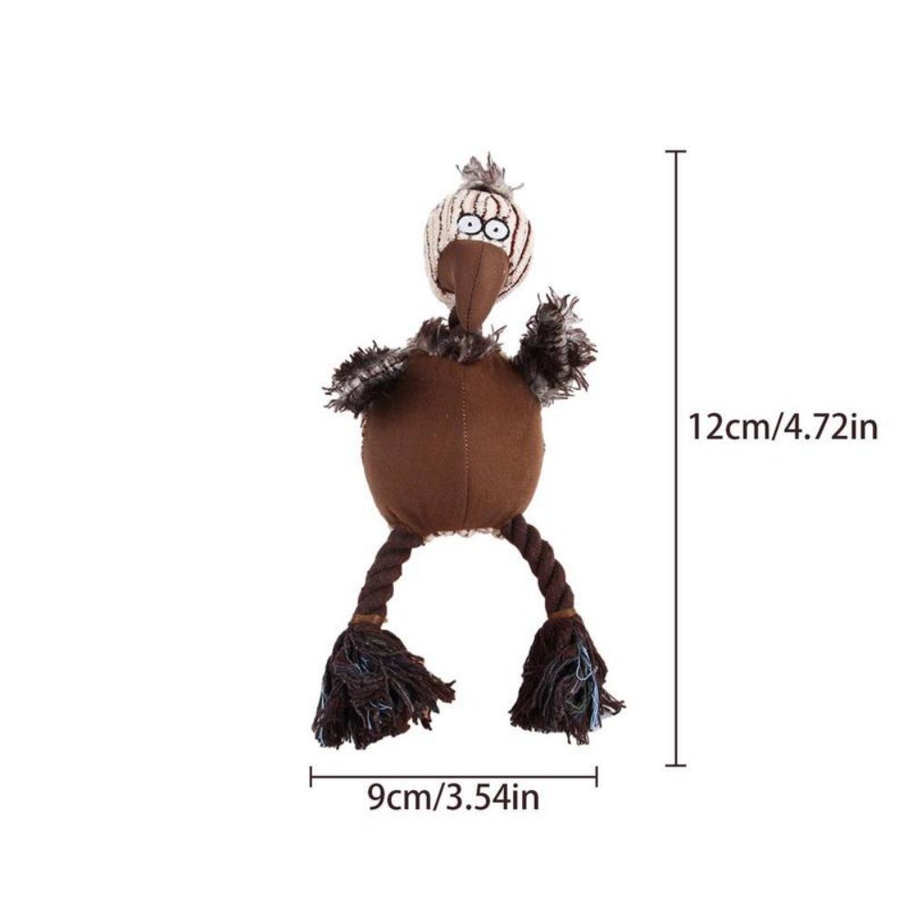 Stuffless Plush Toys For Aggressive Chewers Dog