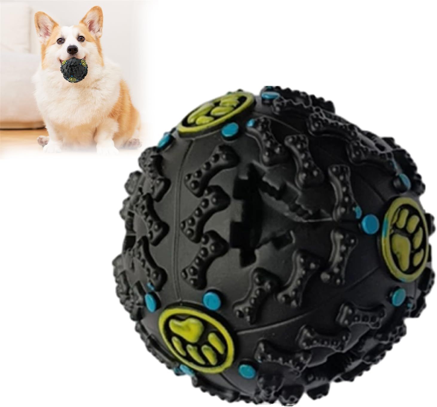 Food Ball Bite Resistant Toy Puzzle