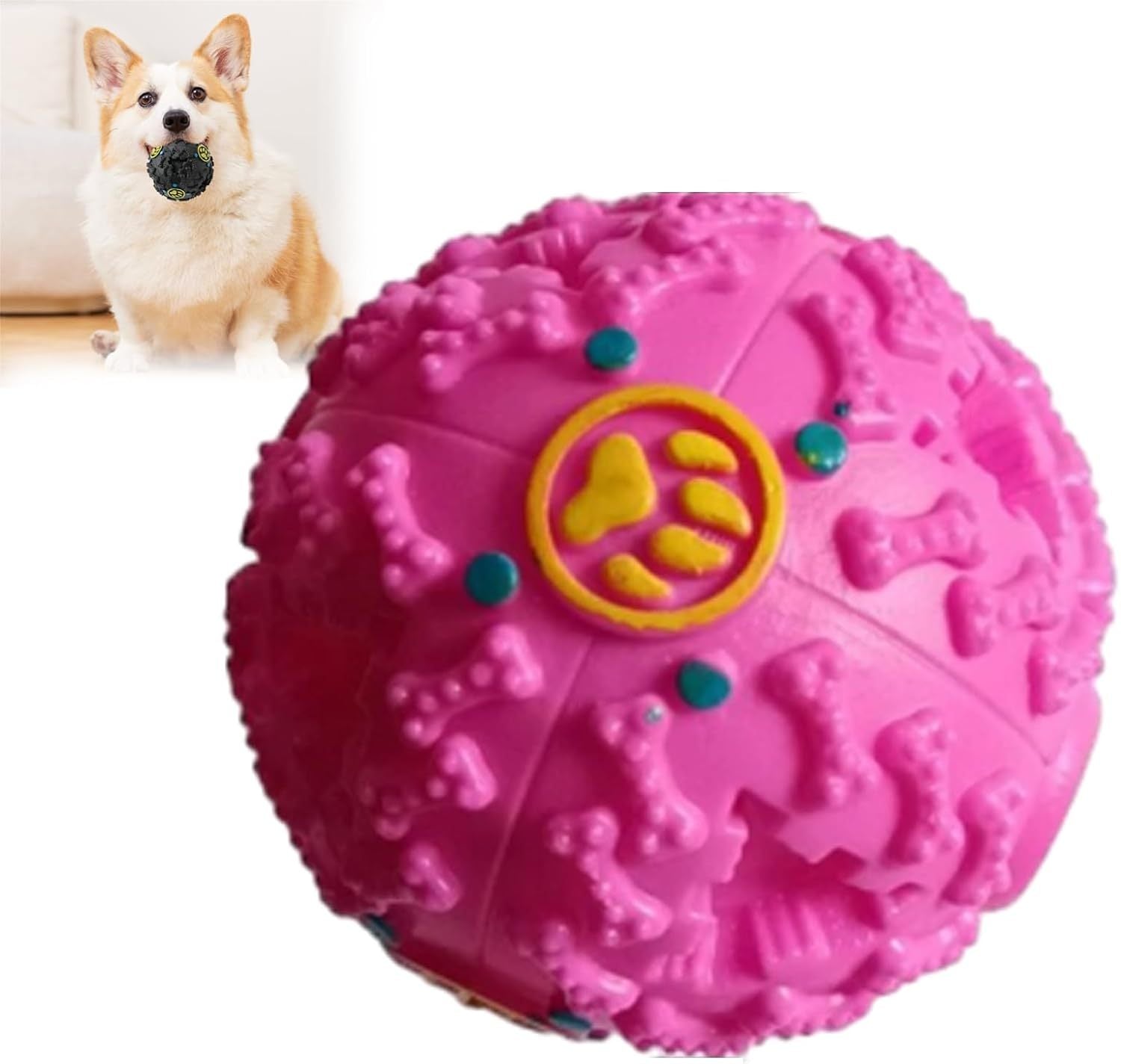 Food Ball Bite Resistant Toy Puzzle