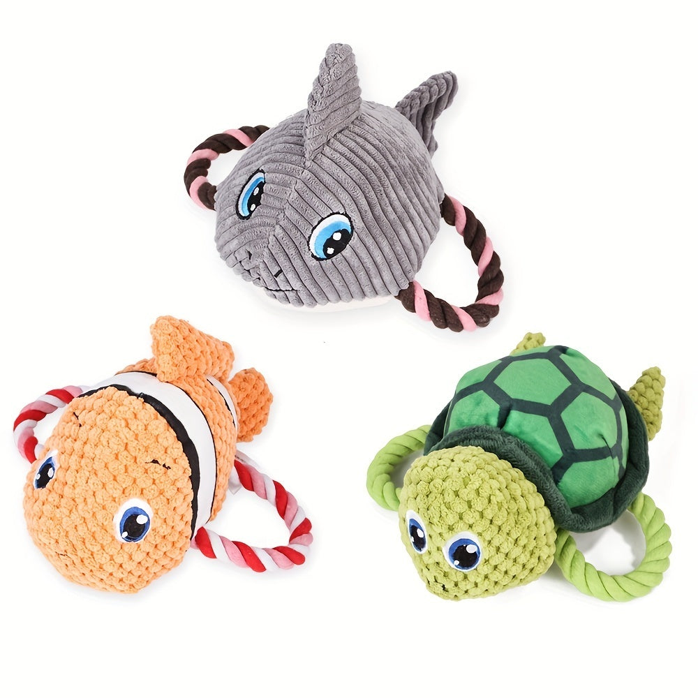 Turtle Shaped Dog Chewing Toys