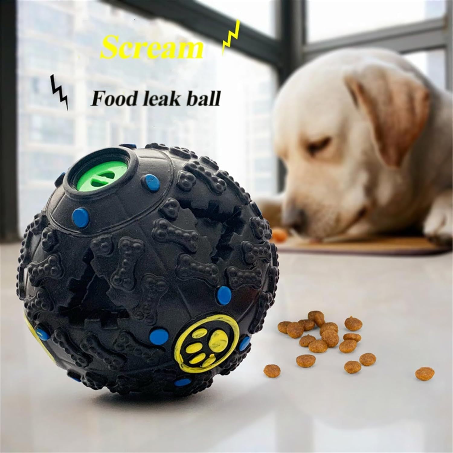 Food Ball Bite Resistant Toy Puzzle